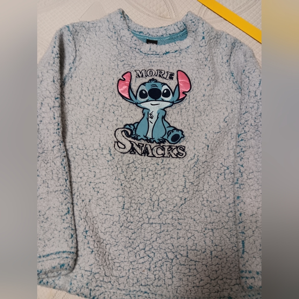 Disney Blue Stitch Graphic Sweatshirt